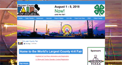 Desktop Screenshot of mcleancountyfair.org